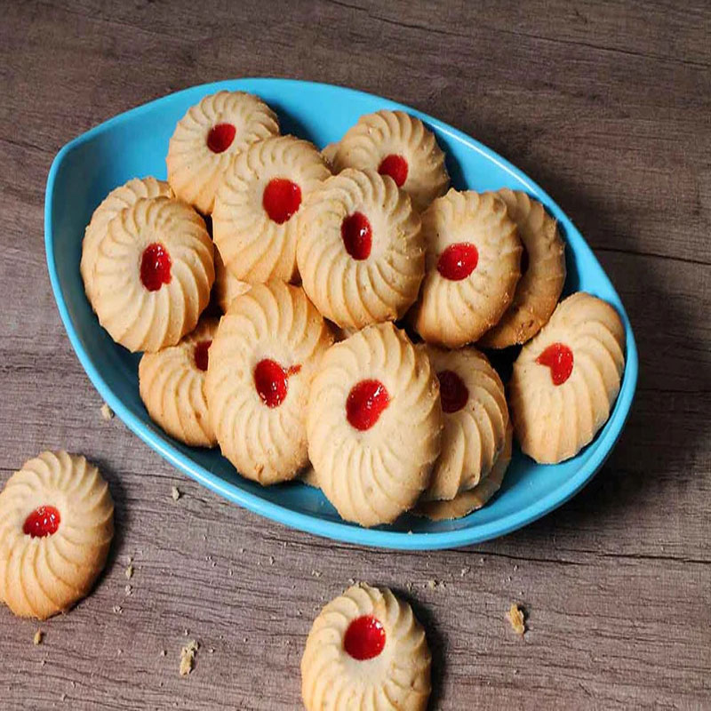 butter cherry cookies